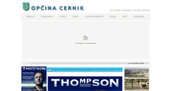 Desktop Screenshot of cernik.hr